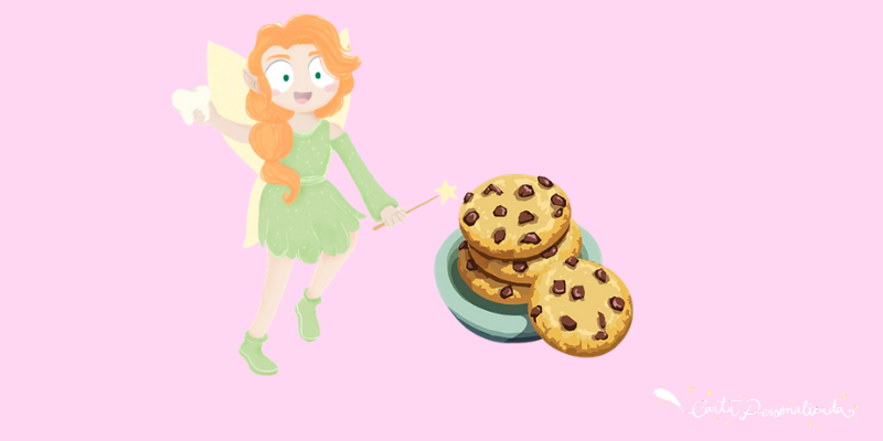 Receta de galletas saludables del Hada de los Dientes