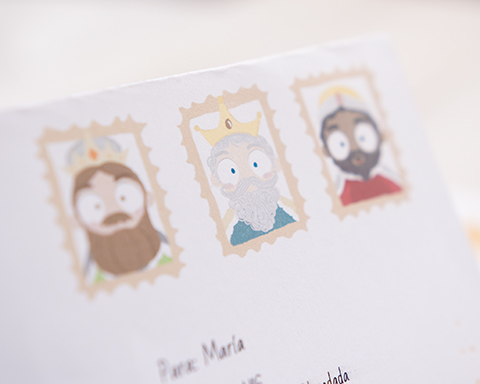 Carta personalizada de los Reyes Magos a los niños
