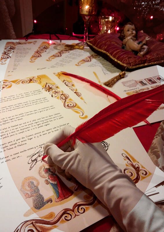 Carta personalizada de los Reyes Magos impresa y firmada